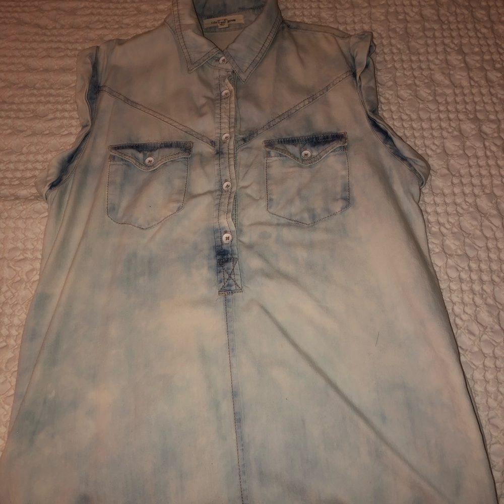 Denim dress